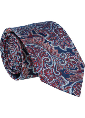 Willen Krawatte Marine Paisley